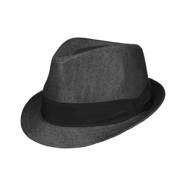 Herringbone Trilby Stofhat by Lipodo